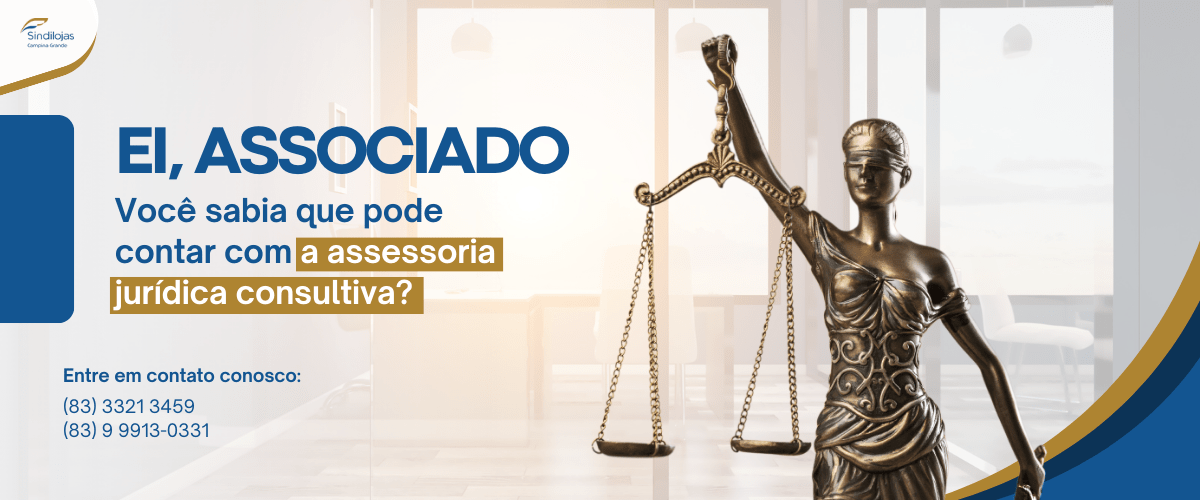 Sindilojas Campina Grande - Asssessoria Jurídica consultiva - banner